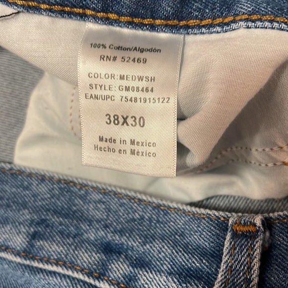 2 pairs George Regular Denim Jeans 38 X 30 - Picture 5 of 12